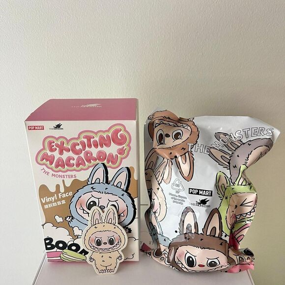 100% Authentic Pop Mart Labubu Exciting Macaron - Soymilk - Picture 2 of 7